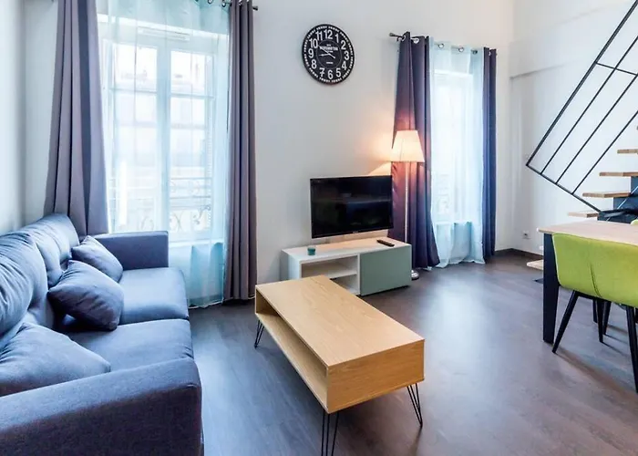 Appartement Haussmannien Type Loft, Climatise - Vieux-Port-Le Panier, Marsella