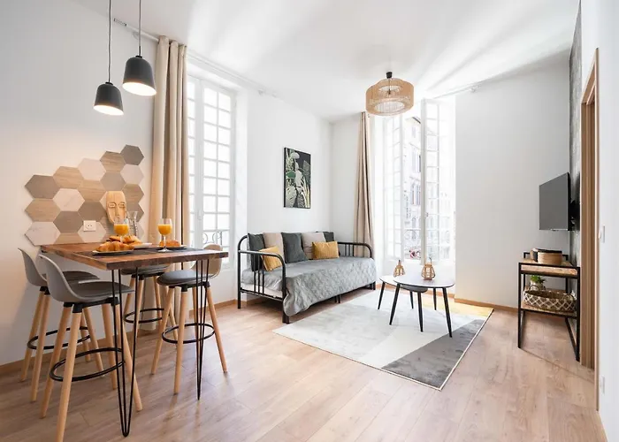 Les Petits Pavillons Appartements Standing 1 Chambre 4 Pers Clim Vieux-Port Marsella