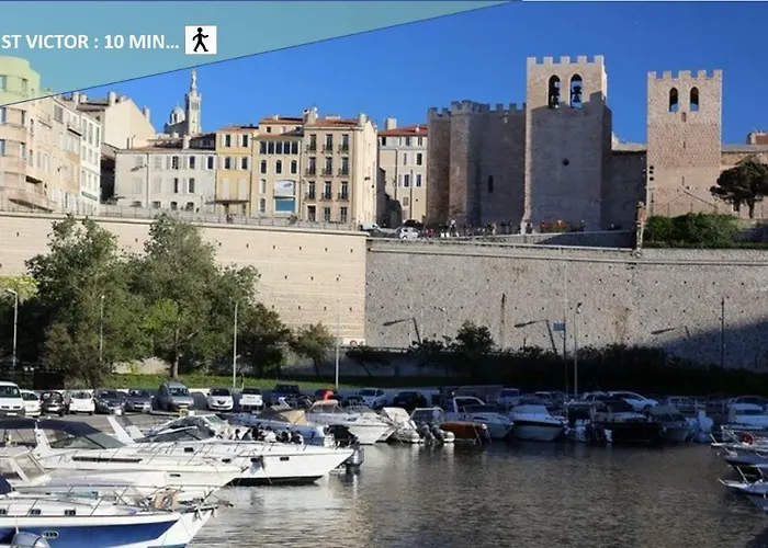 Apartamento Superbe T2 Vieux Port Marsella